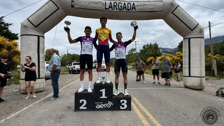 Ciclismo, podio 9na fecha