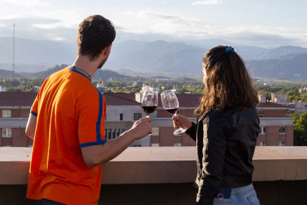 brindis terraza mirador