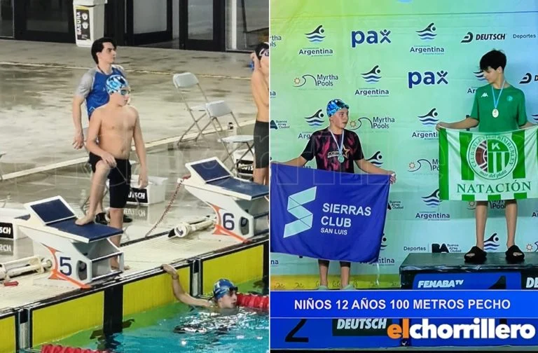 Natación, Bautista Ballatore, Parque Roca