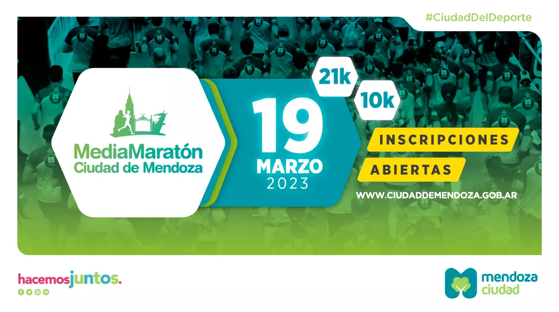 media maraton, afiche