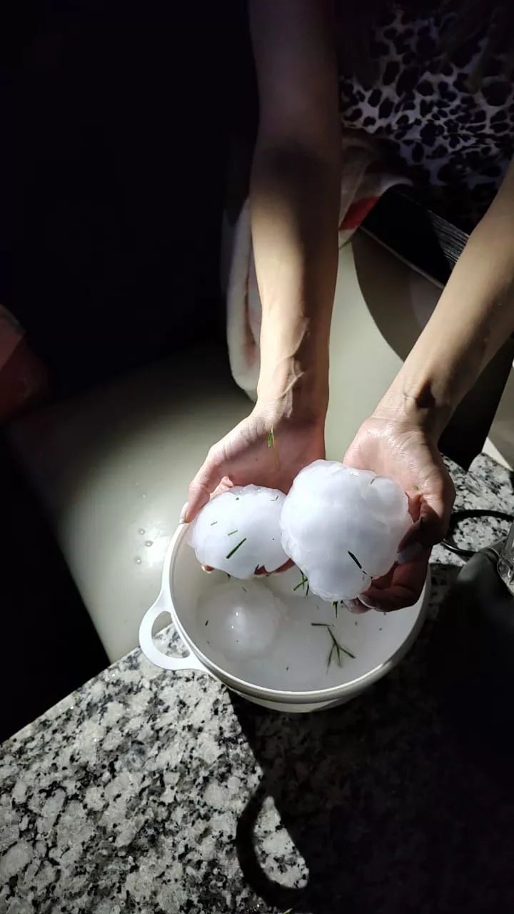 Granizo Villa Mercedes Enero 26 2023