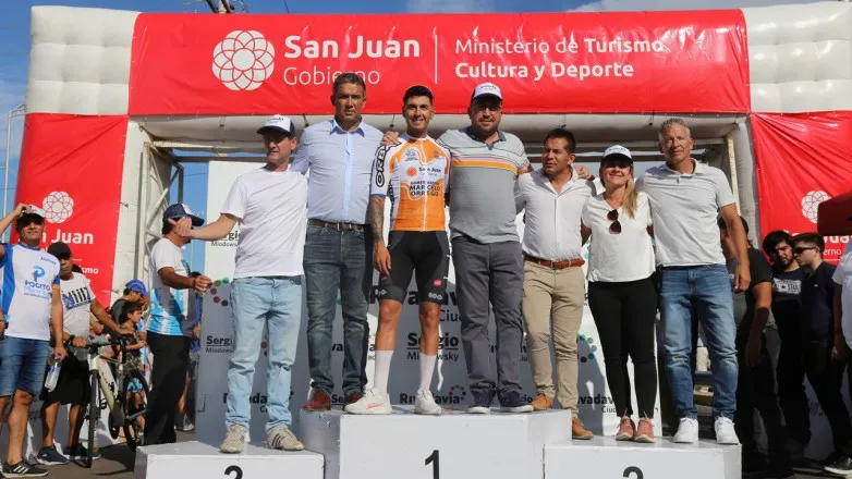 Vuelta a San Juan, 3ra etapa Rivadavia, Tivani líder