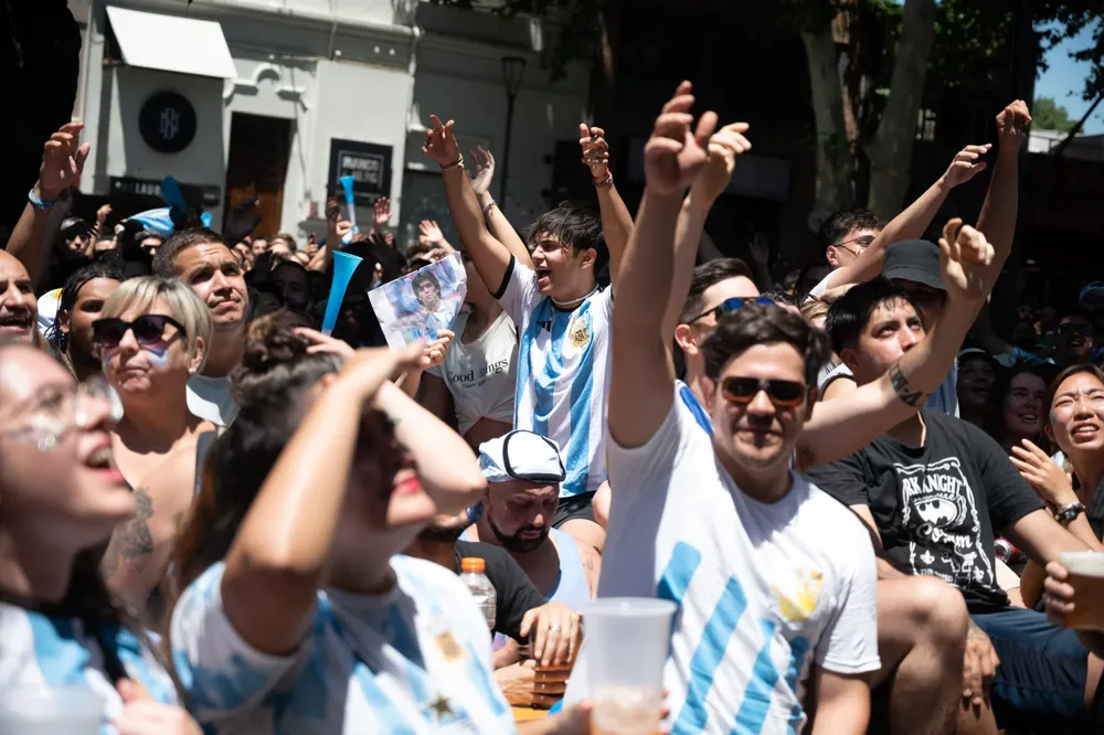 Mendoza Ciudad, Viví el Mundial