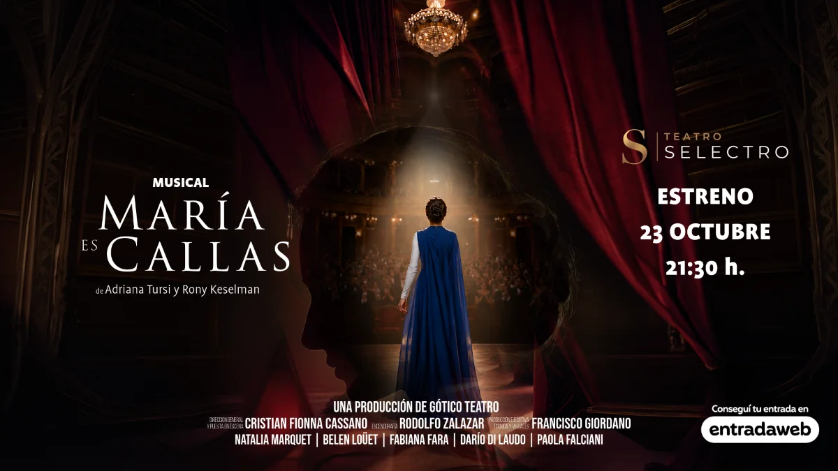 Flyer horizontal Maria es Callas estreno