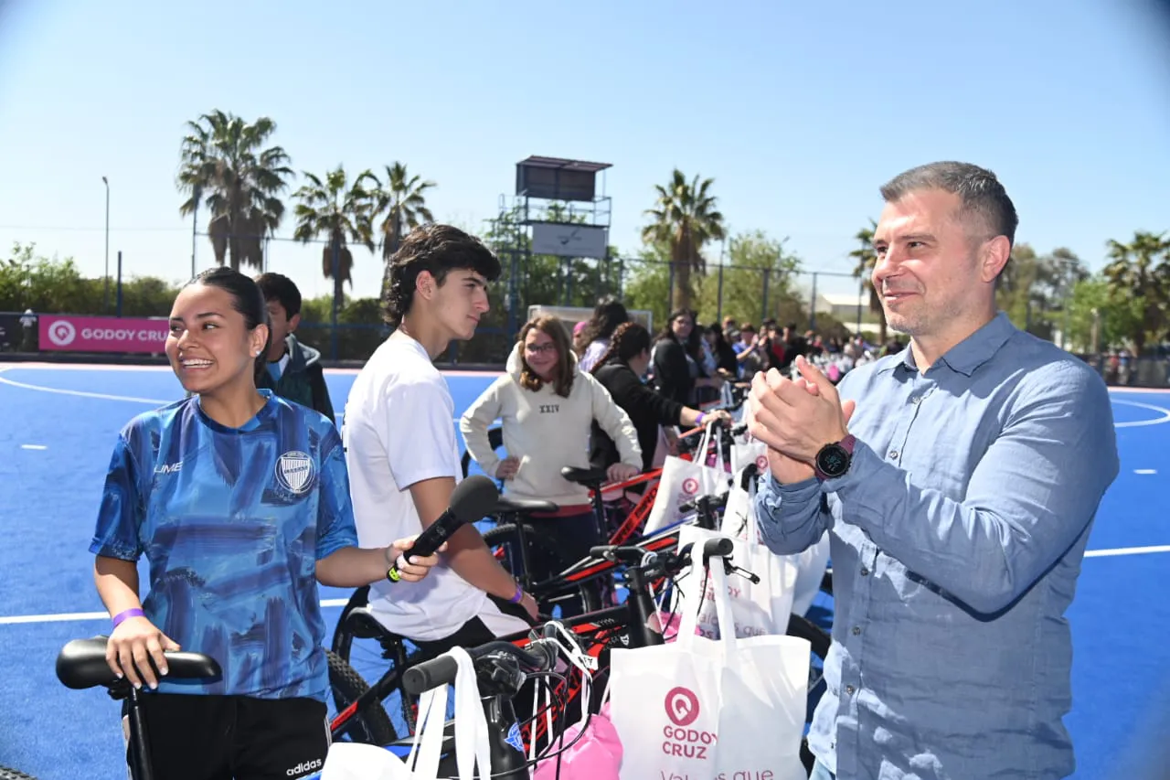 entrega bicis godoy cruz
