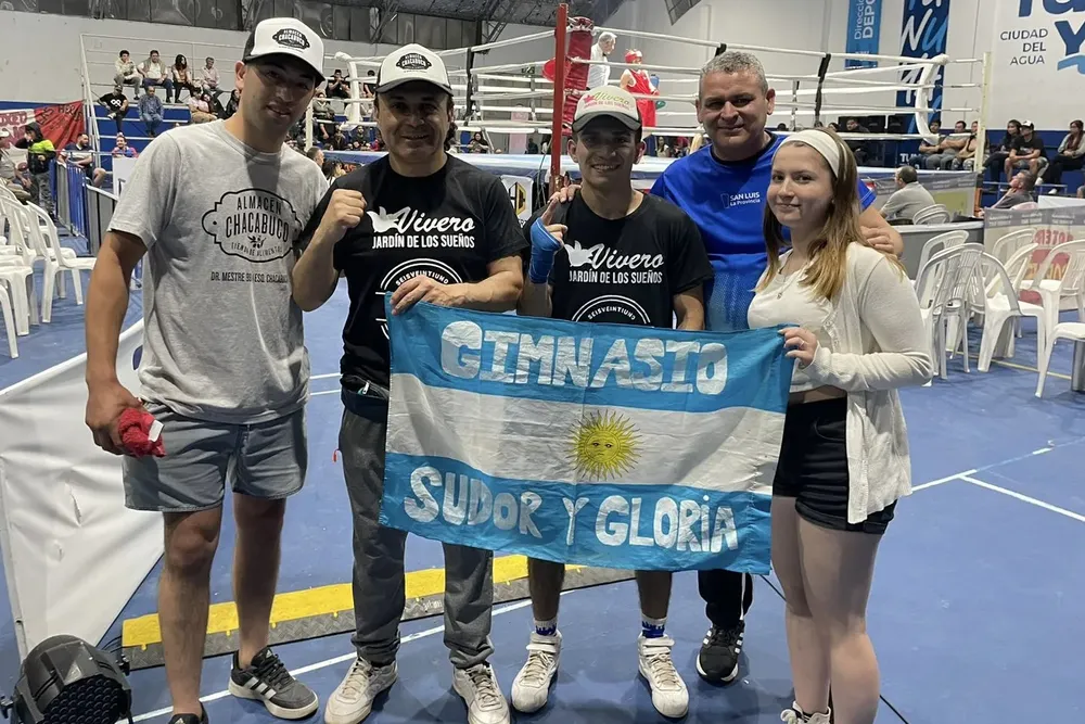 Boxeo, gimnasio Sudor y Gloria, Villa Mercedes