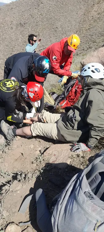 rescate parapentista