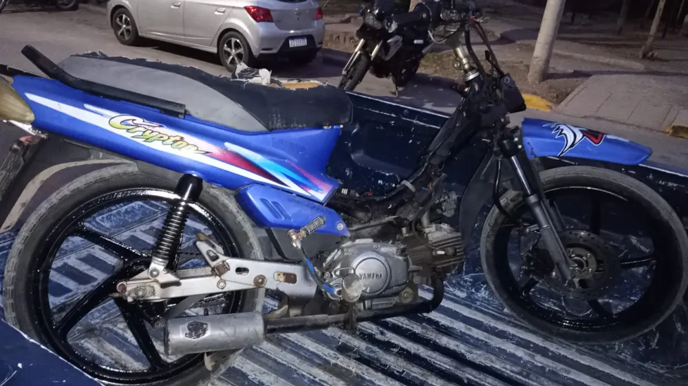 moto secuestrada