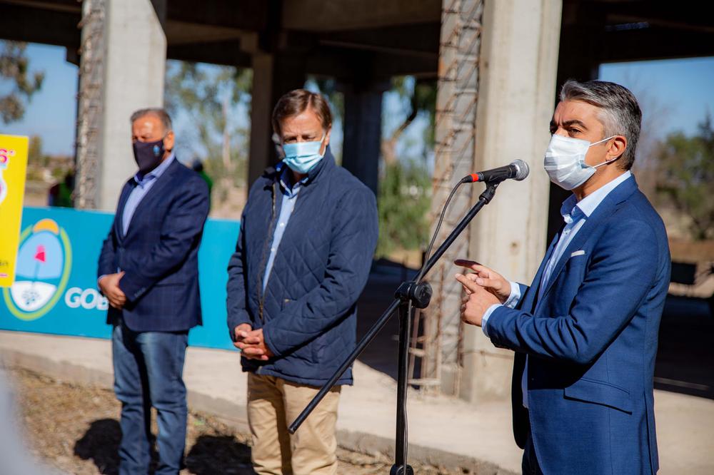 Brgagnolo en la presentación del Plan de Transformación del Espacio Público