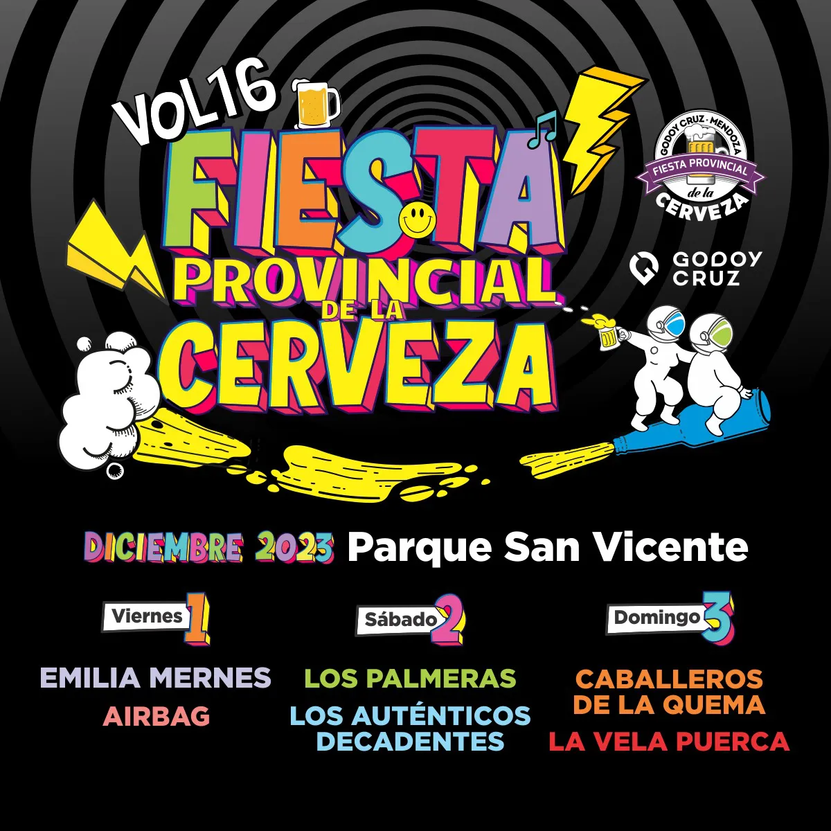 placa fiesta de la cerveza 2023