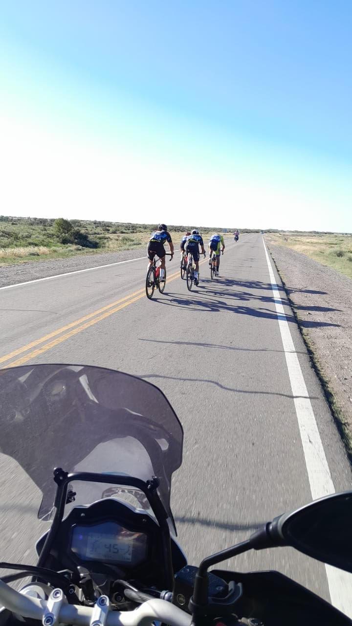 Ciclismo, Vuelta de Alvear, Navarrete lider