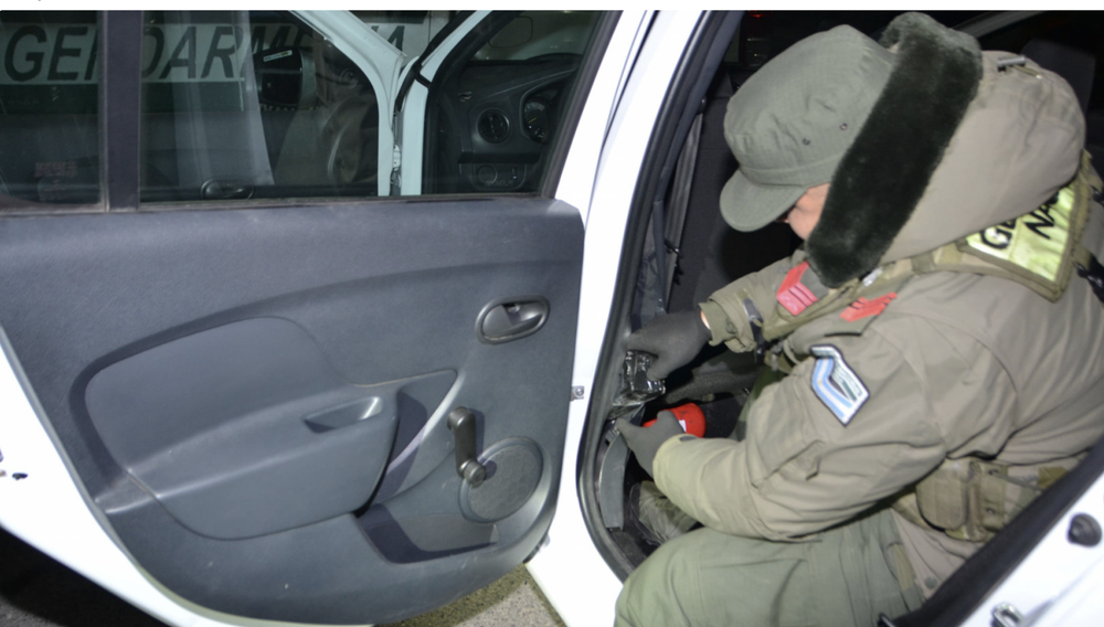gendarmeria control droga