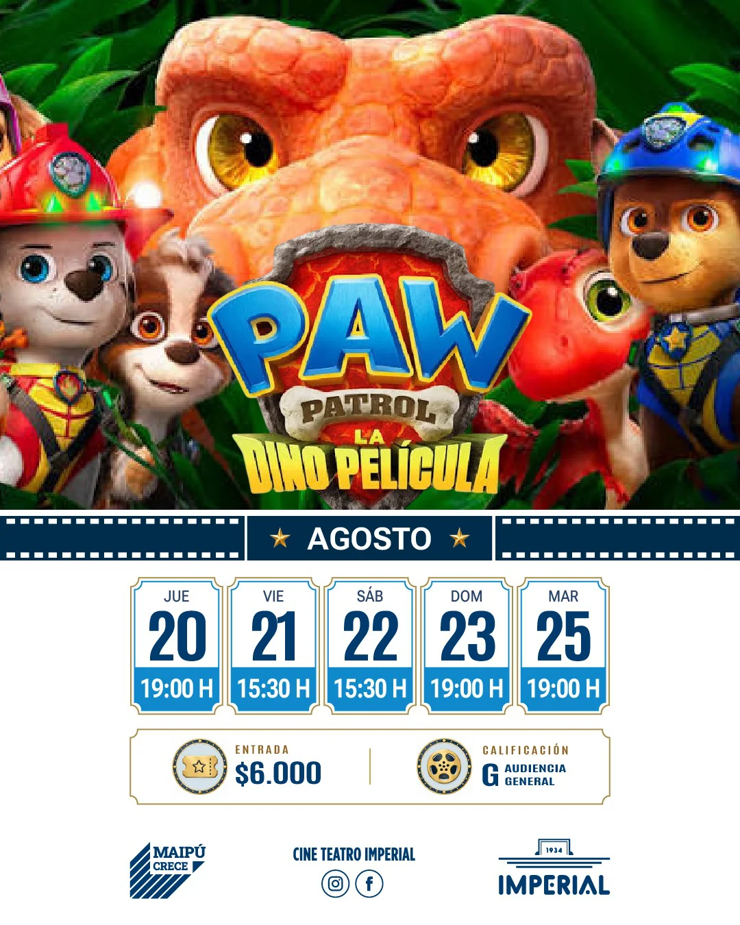 Paw Patrol Cine Imperial
