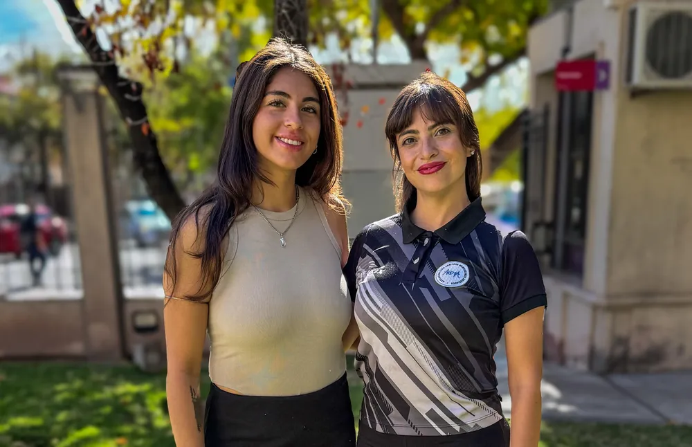 Arbitros, Estefania Laporte y Sol Funes