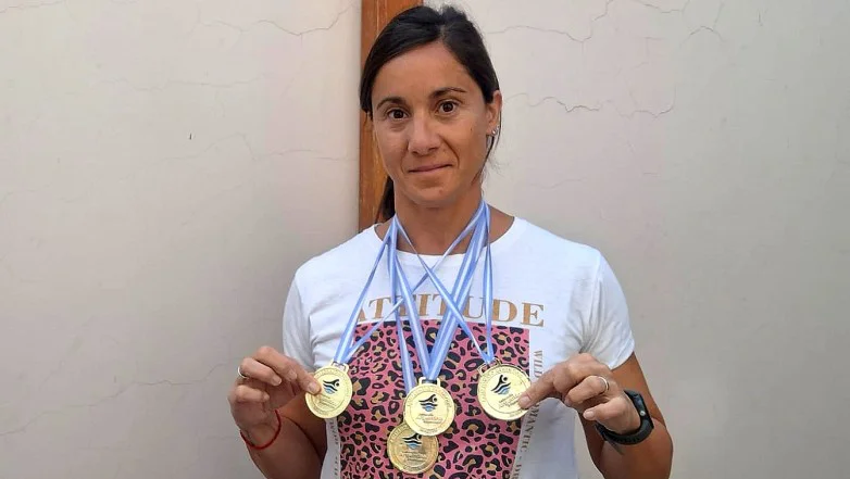 Natación, Romina Profili, San Juan