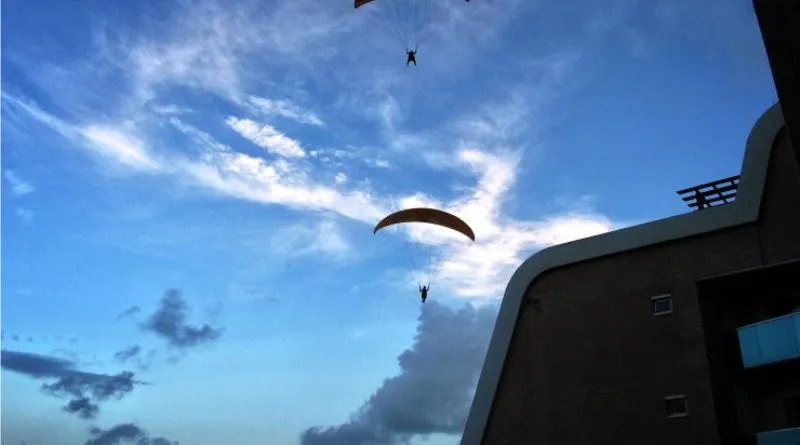 Parapentes, San Juan vuela, Rivadavia