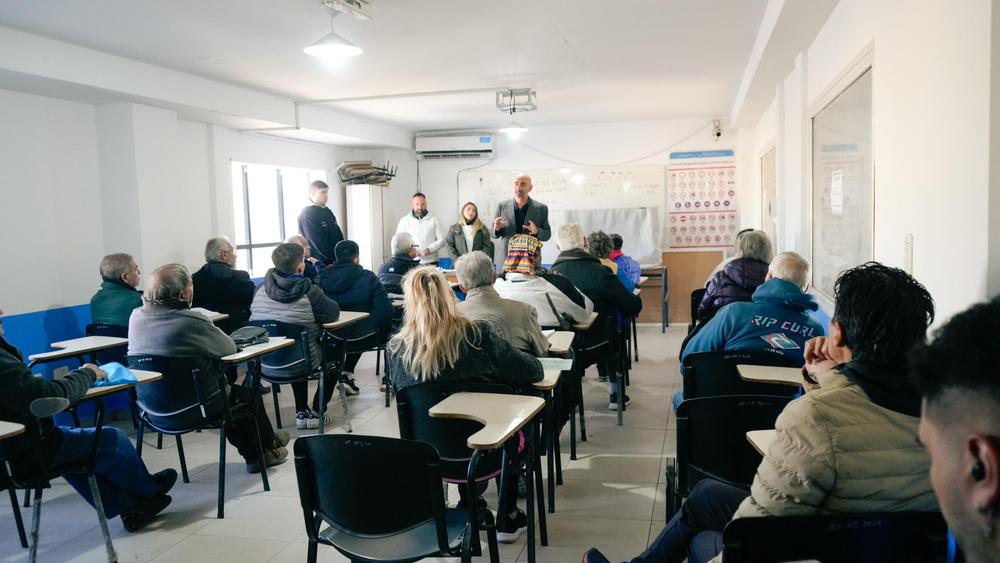 Las Heras, taller adultos mayores