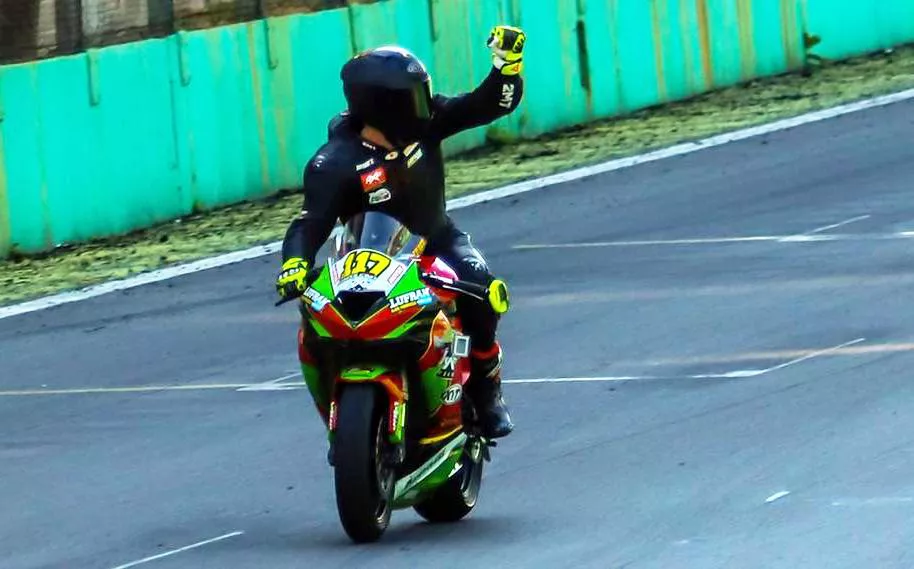Superbike, Franco Pandolfino, el piloto mendocino va por todo
