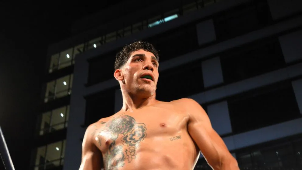 Boxeo, Buonarrigo perdió en Francia