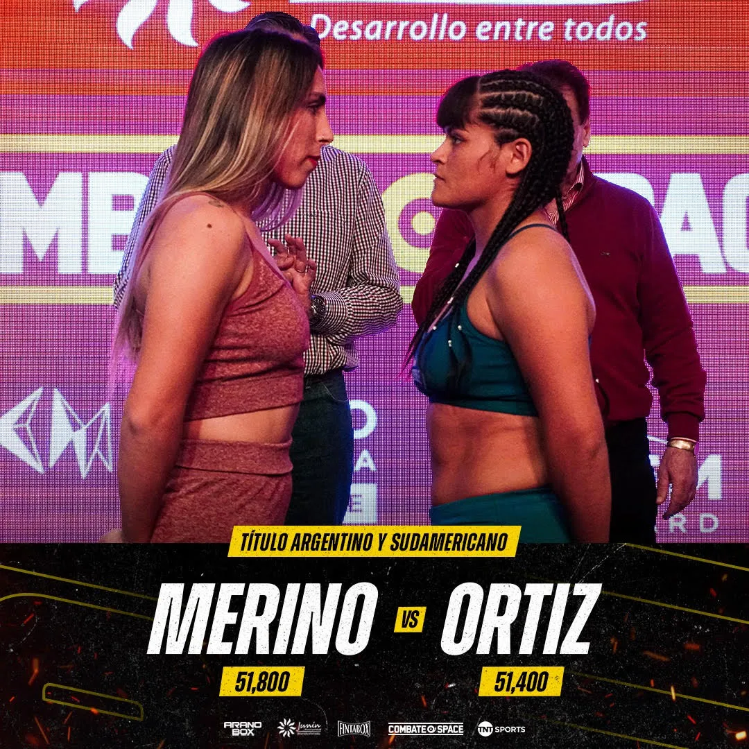 Boxeo, Merino vs Ortiz