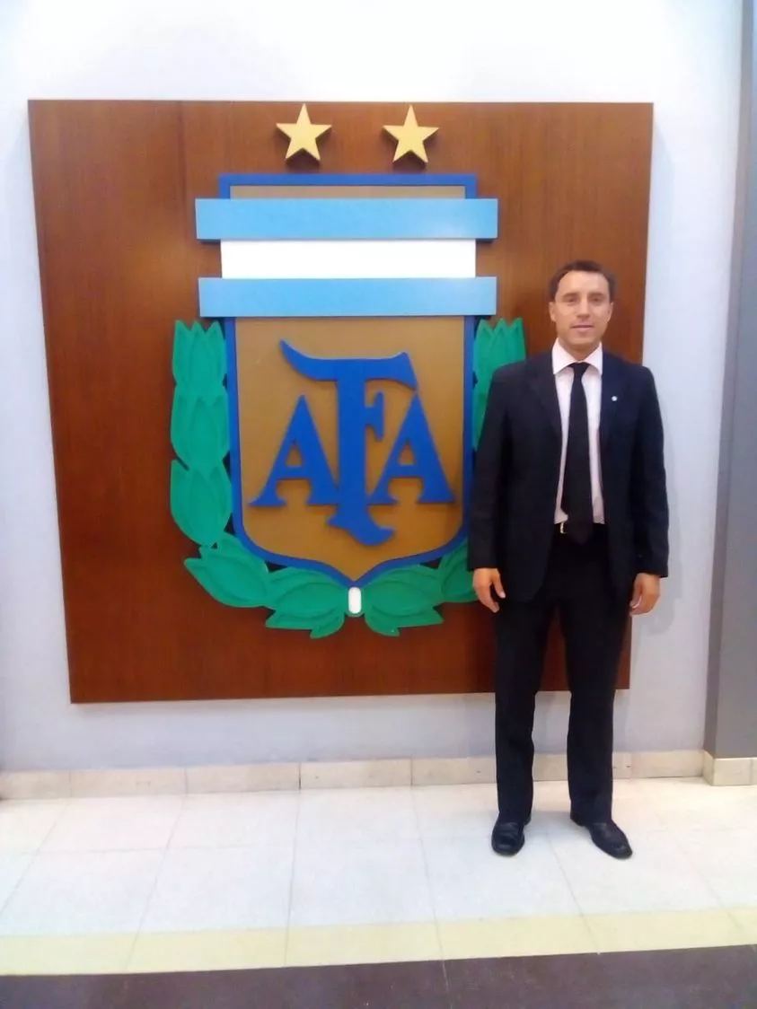 Sebastián Márquez, arbitro mendocino agredido