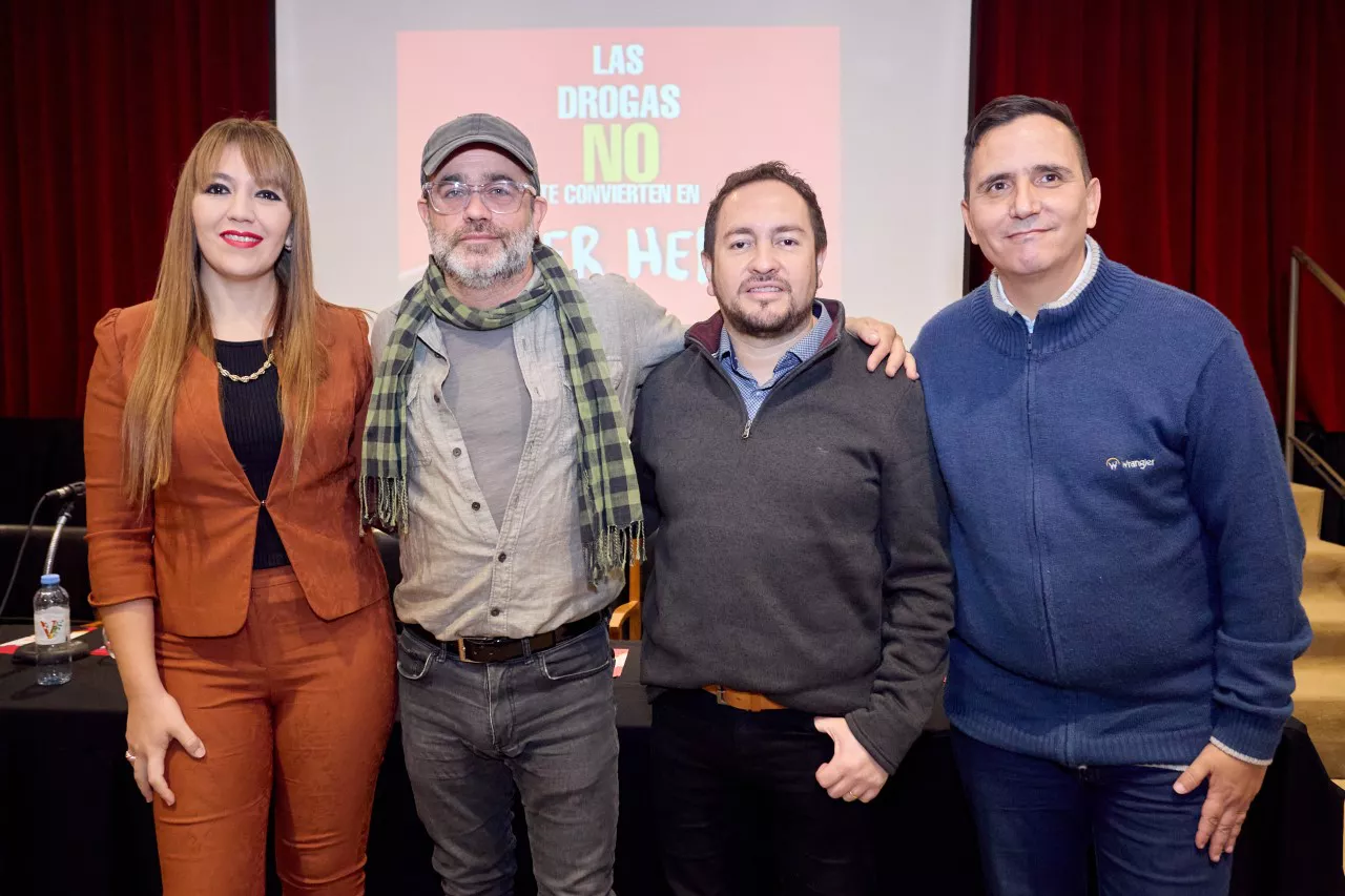 Las Heras, Gastón Pauls, No a las drogas