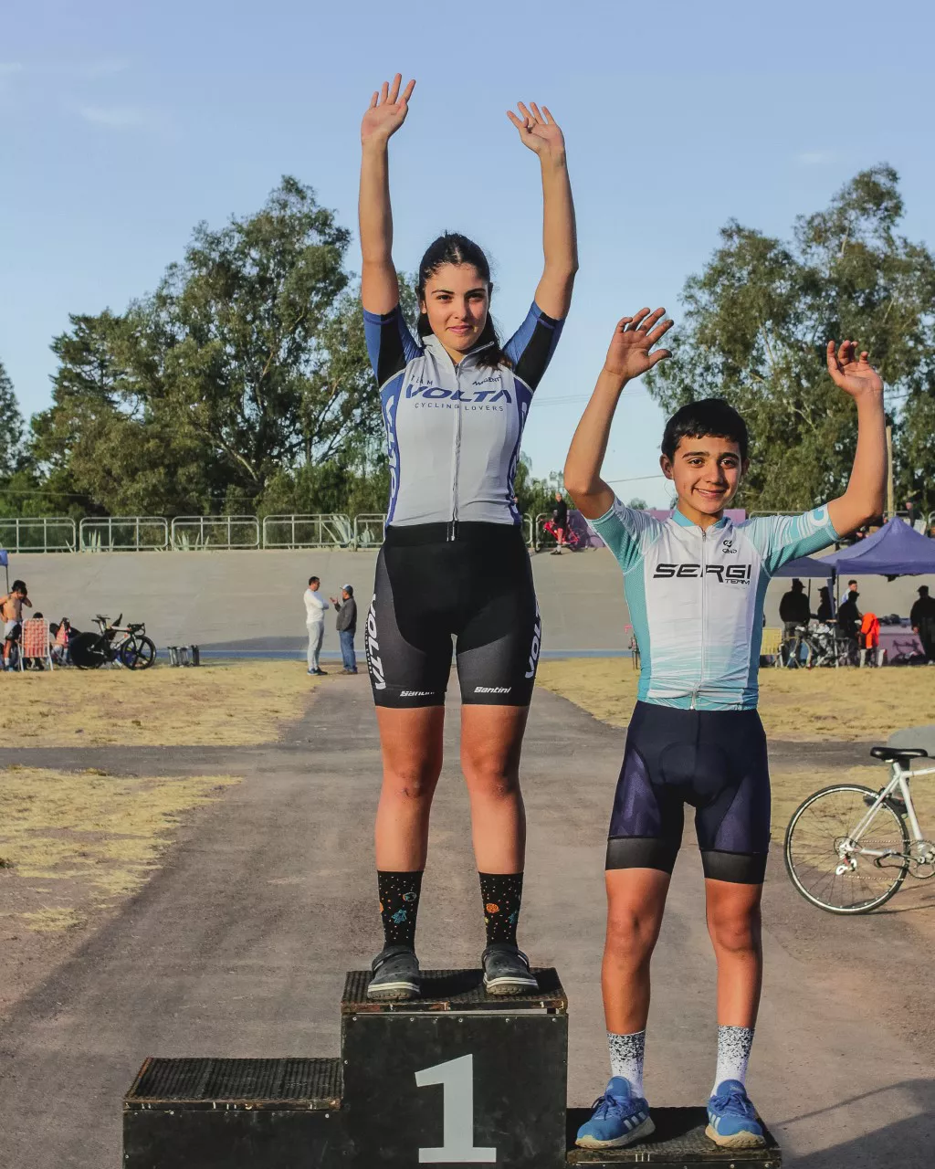 Ciclismo, 3ra fecha, Elite y juveniles en el Velódromo