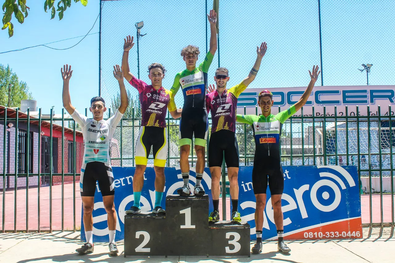 Ciclismo, podio 9na fecha, Luján de Cuyo
