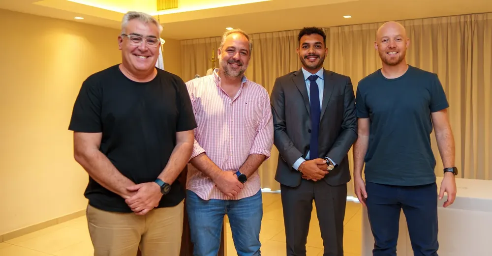 Cristian Garcia, Matias Stevanato, Tejada Montivero y Esteban Allasino