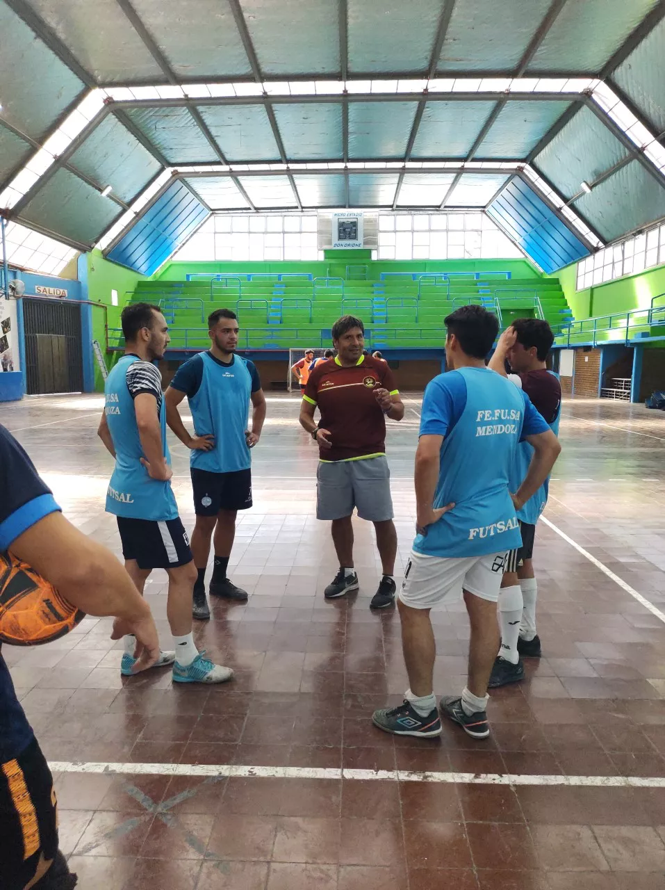 Futsal, práctica de la Selección