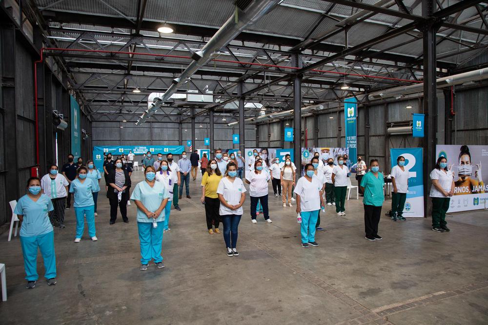 Vacunatorio ciudad de Mendoza Nave Cultural