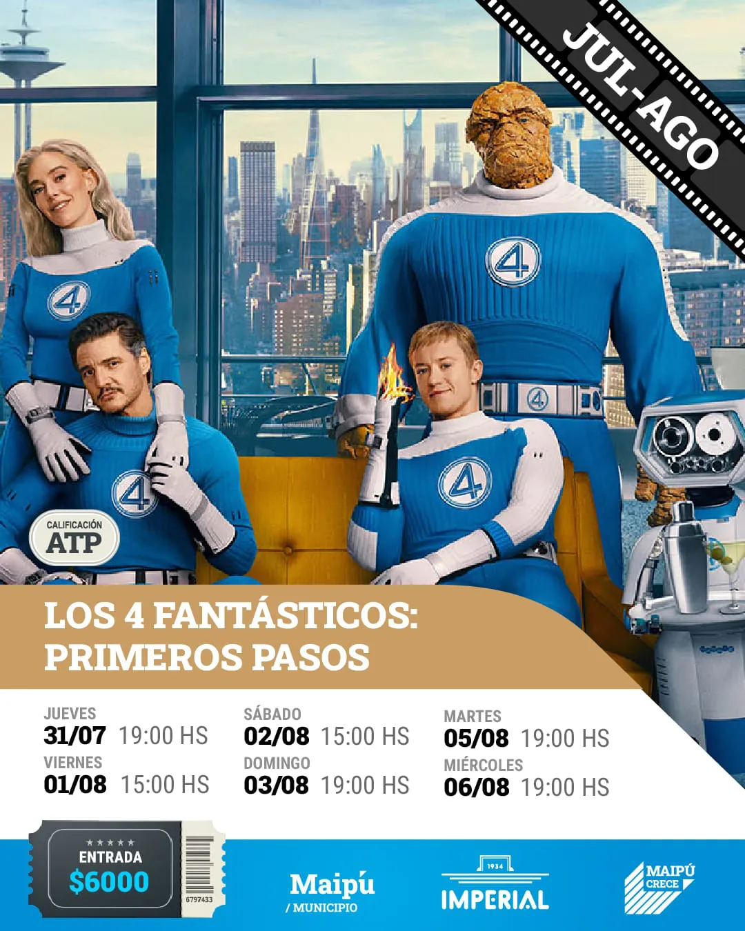 Los 4 fantásticos - Imperial Maipú