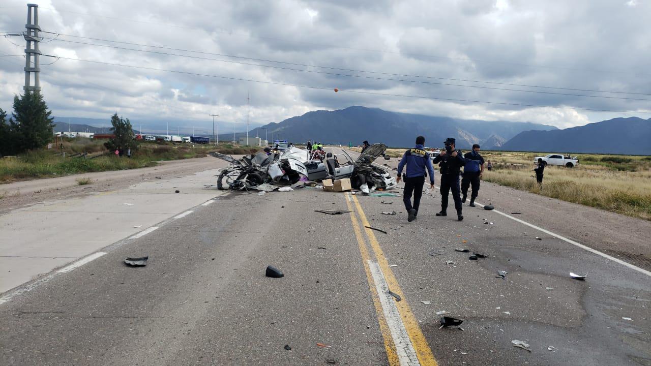 accidente vial RN 7 Luján de Cuyo