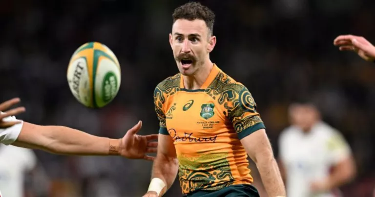 Rugby Championship, Nick White de Australia, Cordoba scrum