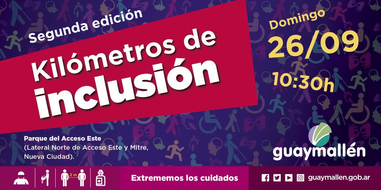 Afiche, Kilómetros de inclusión