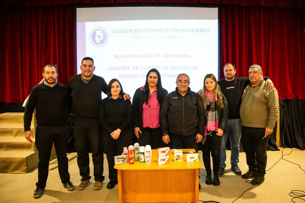 Las Heras, capacitación  veterinaria