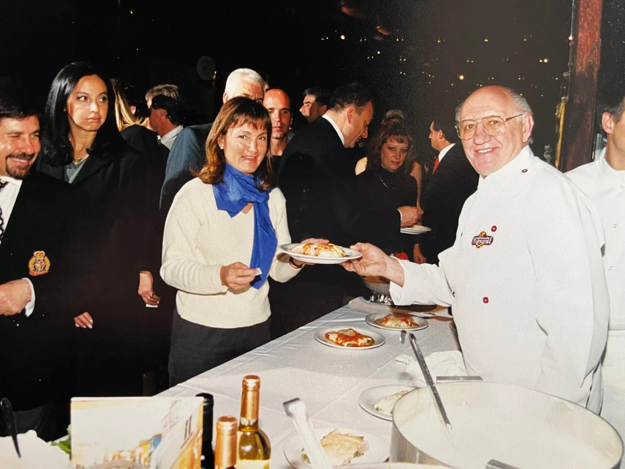 El recordado NIcola Del Papa, en una de las tantas ediciones que cocinó.