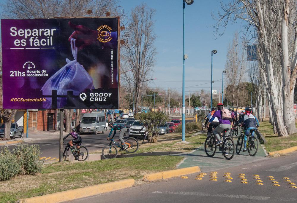 ciclovia jarillal-godoy cruz