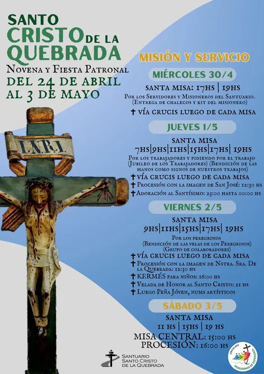 programa cristo quebrada