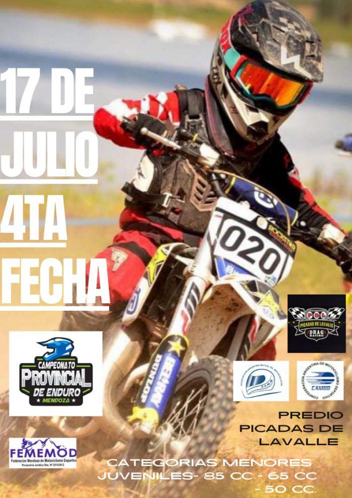 Enduro, Afiche 4ta fecha del Provincial