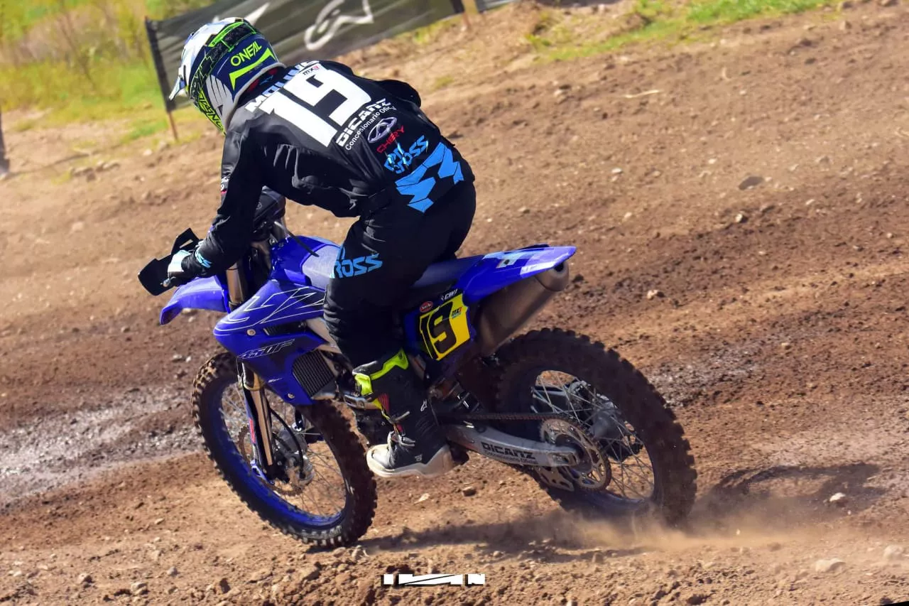 Motos, MX cuyano, Galdino Molins piloto puntano