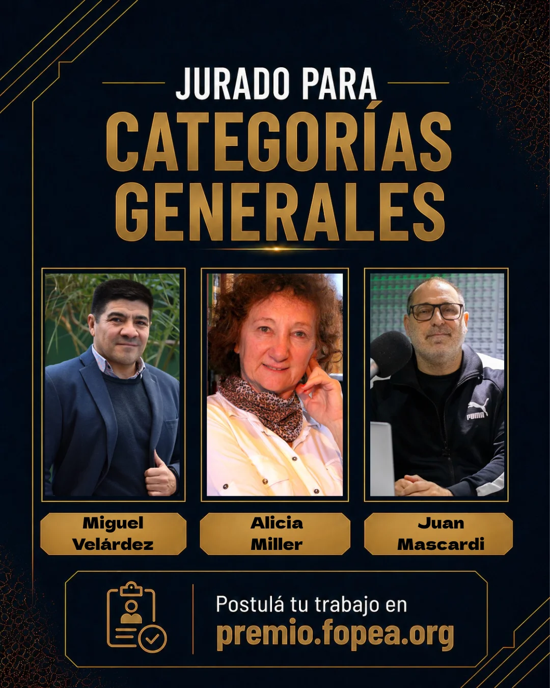 jurados premio fopea