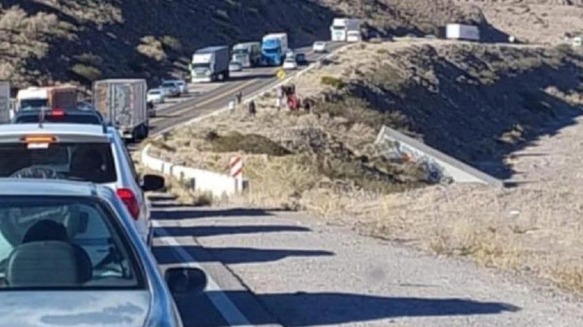 camión desbarrancó  en tabo