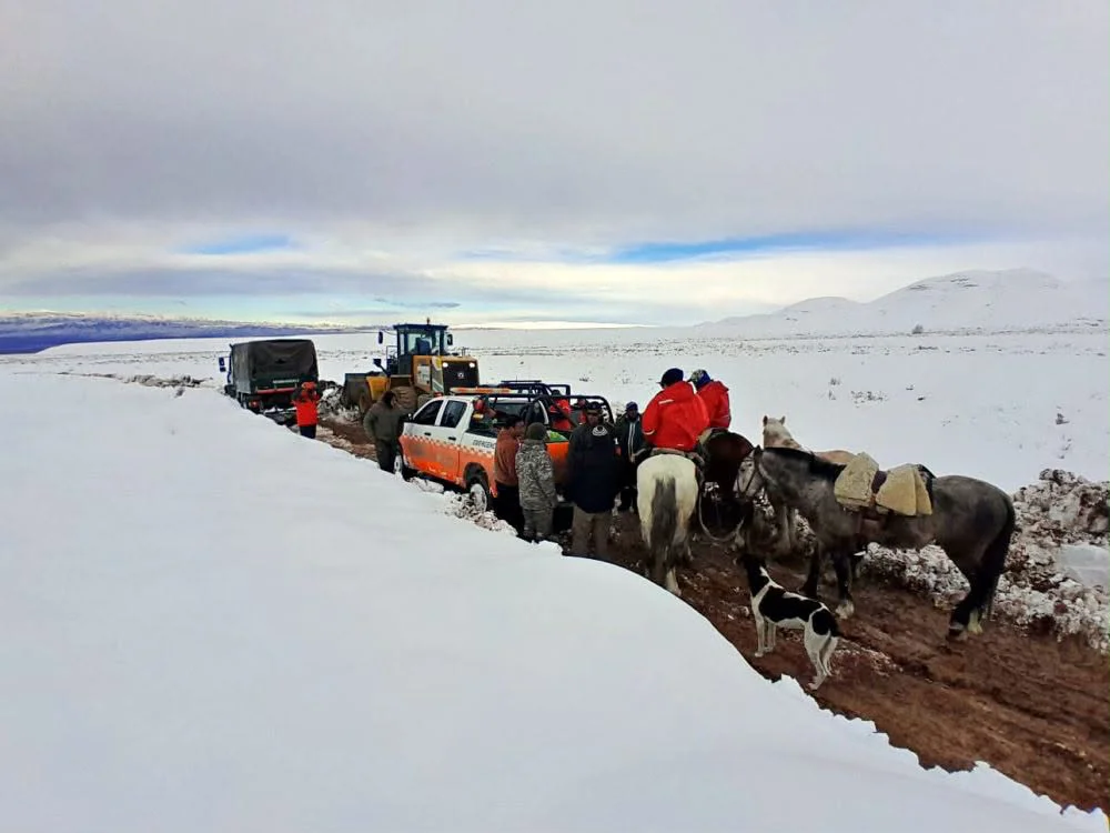 gendarmes nieve 2
