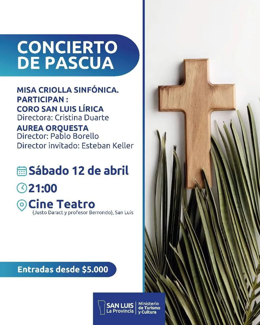 placa concierto pascua SL