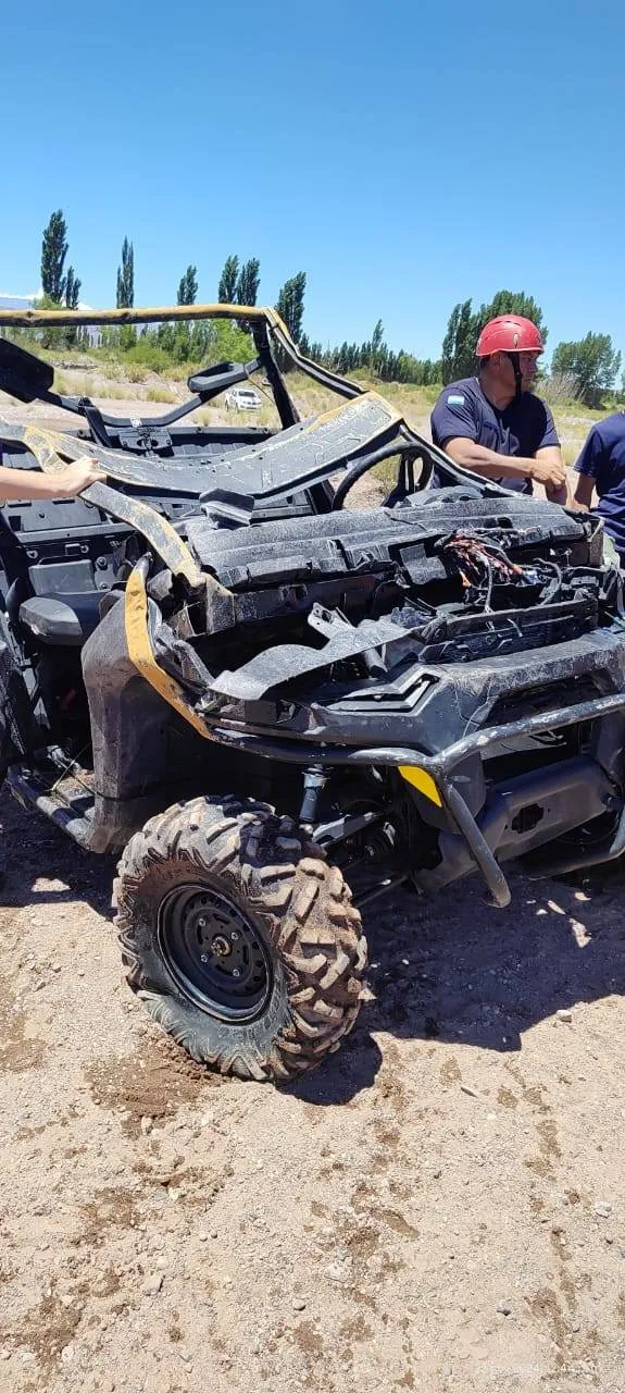 ATV sinistrado