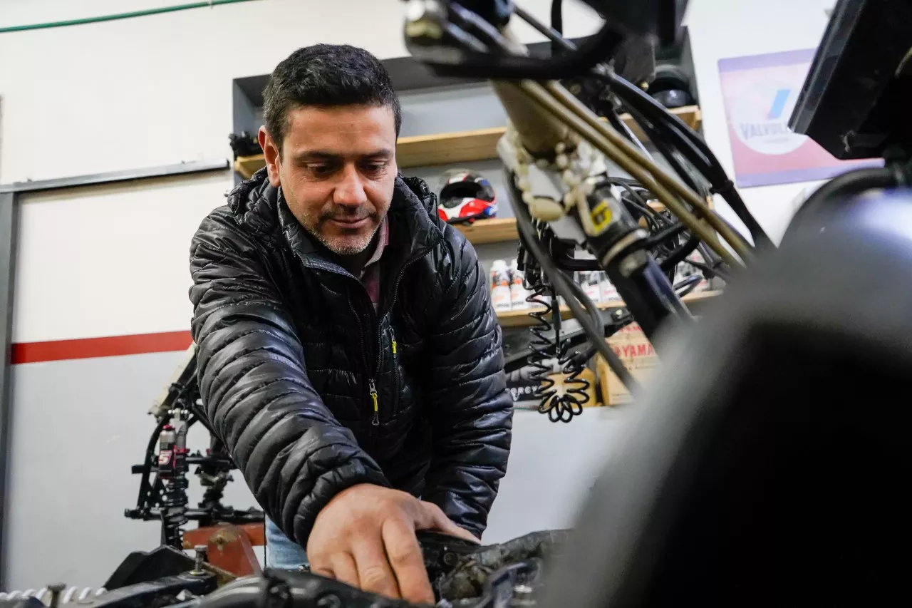 Dakar, Gabriel Gonzalez, mecánico lasherino