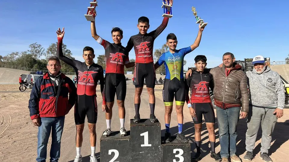 Ciclismo, podio 5ta fecha