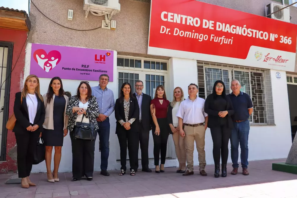 Las Heras, Punto de encuentro, Juzgado de familia