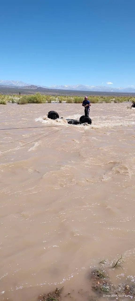 ATV arrastrado 